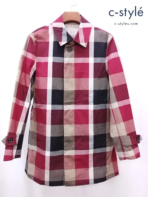 BLACK LABEL CRESTBRIDGE ステンカラーコート M マルチカラー 51A23-305-44