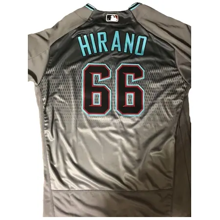 Arizona Diamondbacks(アリゾナ・ダイヤモンドバックス) 野球 ユニフォーム 平野佳寿 オーセンティック ユニフォーム 48サイズ