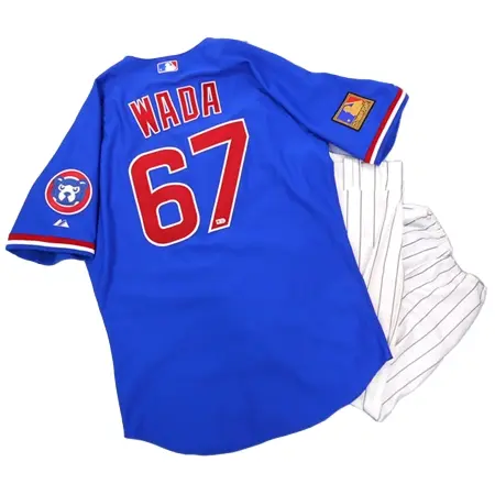Chicago Cubs(シカゴ・カブス) 野球 ユニフォーム 和田投手 実使用ユニフォーム上下