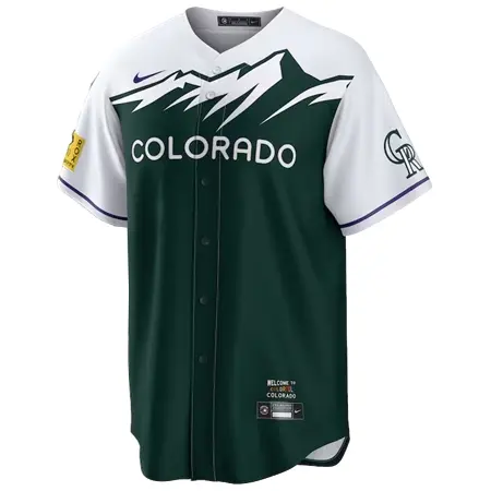 Colorado Rockies(コロラド・ロッキーズ) 野球 ユニフォーム ナイキ シティコネクト レプリカ