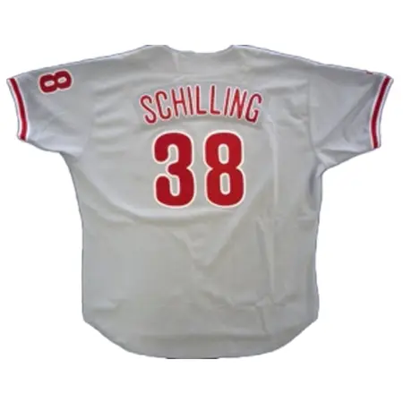 Philadelphia Phillies(フィラデルフィア・フィリーズ) 野球 ユニフォーム カート シリング 実使用