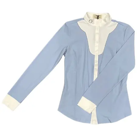 VESTRUM(ヴェストラム) 乗馬 ウェア  Vestrum Oslavia シャツ – スカイブルー レディース