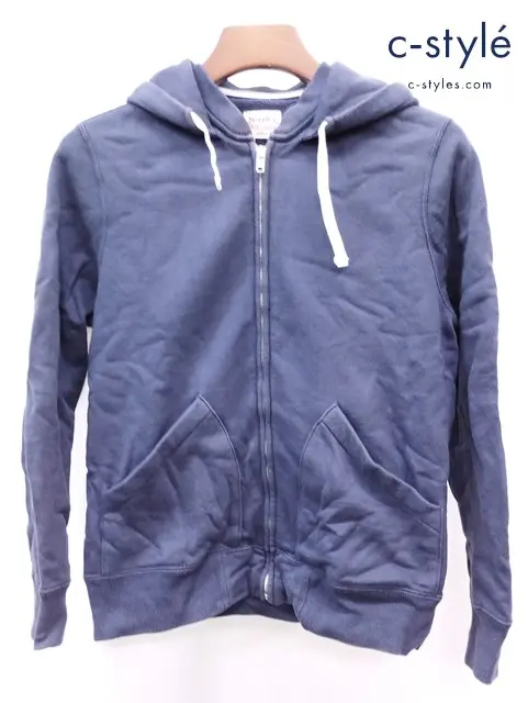 McCOY’S マッコイズ SPORTING GOODS CO. 長袖 ジップアップ パーカー フーディ ネイビー SMALL