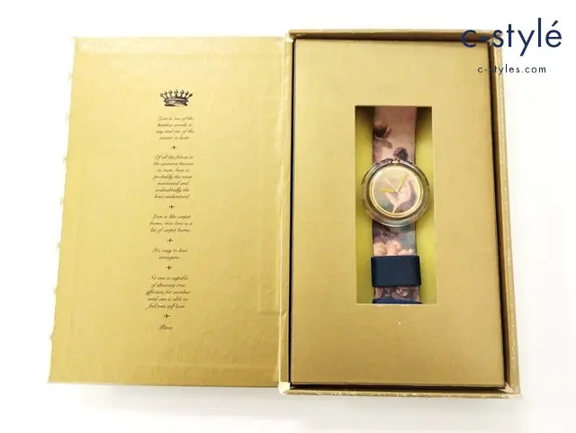 SWATCH スウォッチ 腕時計 ベージュ系 PWK168 クォーツ