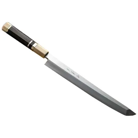 實光刃物(ジッコウハモノ) 「至光(しこう) 青」先丸刺身包丁