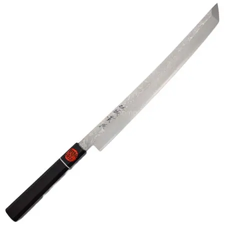 田中一之刃物製作所(タナカカズユキハモノセイサクショ) 閃光 先丸蛸引『改』尺 黒檀柄 桐箱入