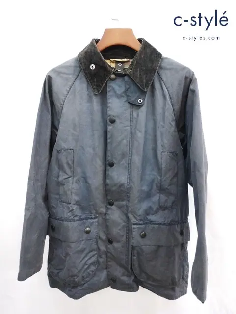Barbour バブアー ジャケット 38 ネイビー BEAUFORT SL 1402127