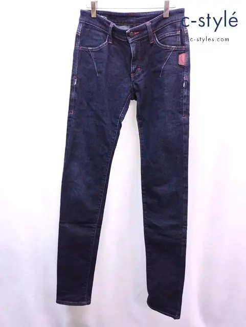 KUSHITANI クシタニ デニムパンツ M インディゴ EXPAND CORDURA DENIM KL-1960 レディース