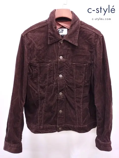 ENGINEERED GARMENTS エンジニアードガーメンツ コーデュロイトラッカージャケット L ブラウン