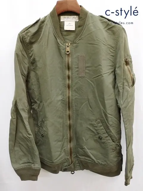 REMI RELIEF レミレリーフ ミリタリージャケット XL カーキ ジップアップ