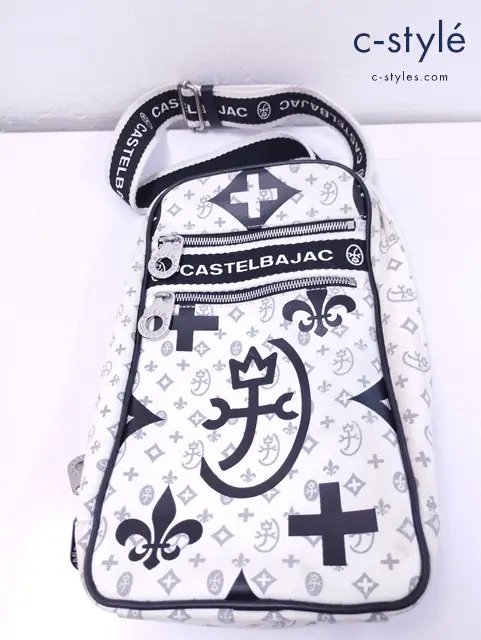 CASTELBAJAC カステルバジャック ボディバッグ ホワイト