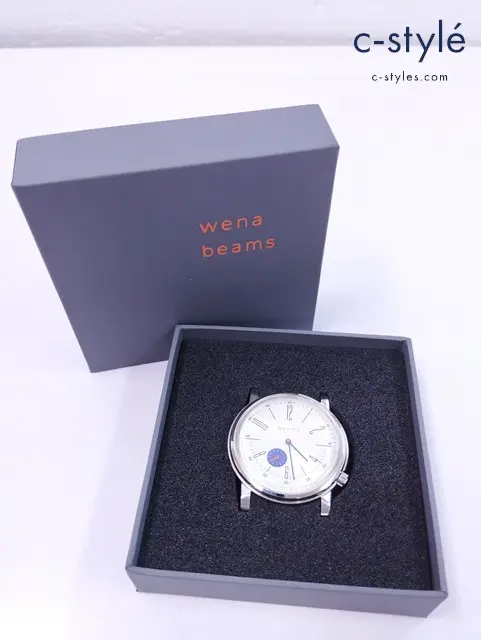 wena × BEAMS ウェナ×ビームス 腕時計 シルバー WNW-HT22 クウォーツ