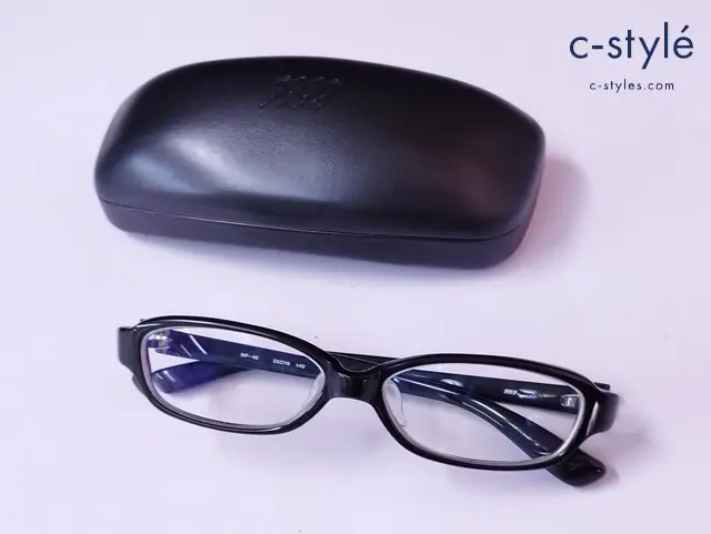 999.9 フォーナインズ メガネ 55□16 140 ブラック NP-40 度入り