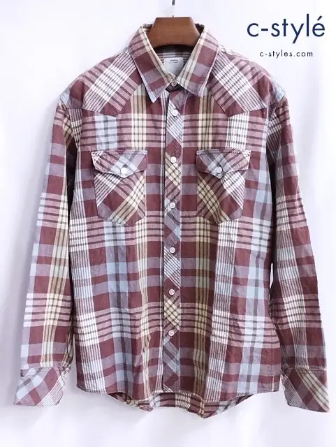 visvim ビズビム シャツ 2 マルチカラー チェック柄