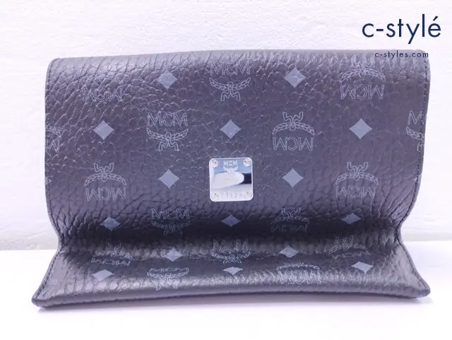 MCM×PHENOMENON エムシーエム×フェノメノン クラッチバッグ ブラック