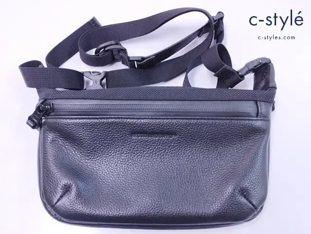 BROSKI AND SUPPLY ブロスキーアンドサプライ ショルダーバッグ ブラック ARCH