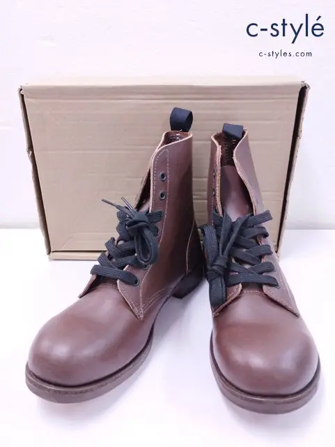 William Lennon × MHL. ウィリアムレノン×エムエイチエル レースアップブーツ 7 ブラウン 78MHL