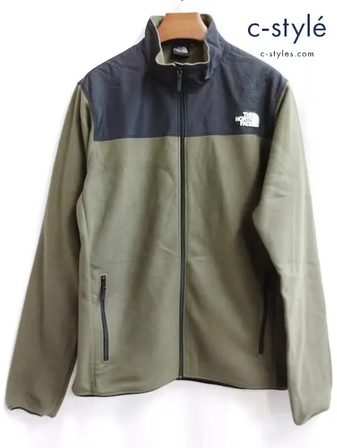 THE NORTH FACE ザノースフェイス マウンテンバーサマイクロジャケット XXL ブラック×カーキ NL72304