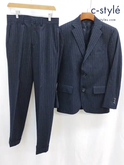 BROOKS BROTHERS ブルックスブラザーズ スーツ セットアップ 36S/W30 ネイビー ストライプ 米国製