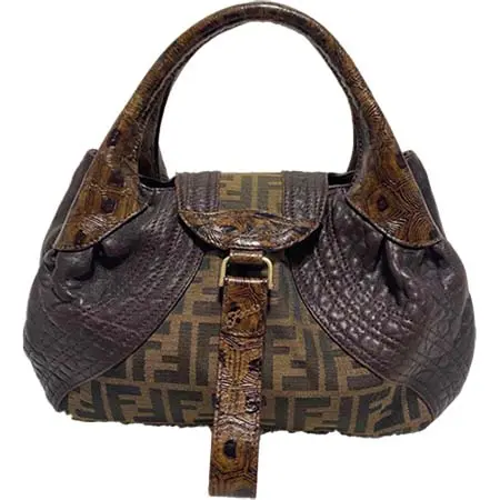 FENDI (フェンディ) アーカイブ スパイバッグ ズッカ柄