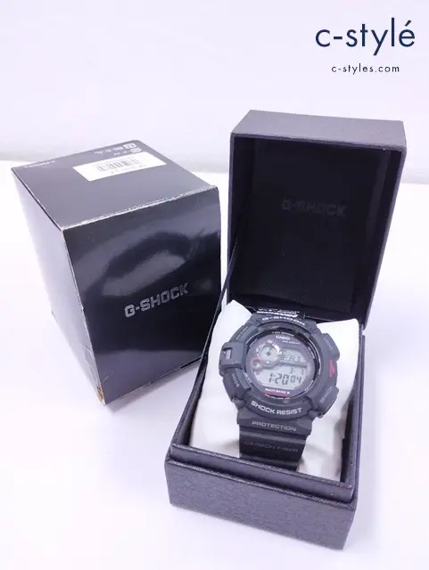 CASIO カシオ 腕時計 ブラック G-SHOCK GW-9300 3260 MUDMAN ソーラー充電