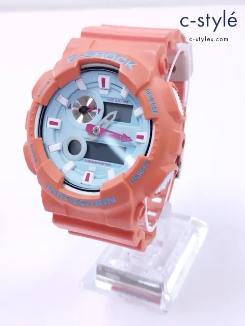 CASIO カシオ 腕時計 オレンジ G-SHOCK GAX-100X クォーツ