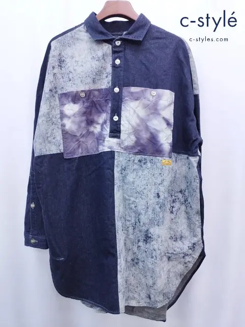 NATAL DESIGN ネイタルデザイン サードシャツ ロング プルオーバー M マルチカラー 日本製