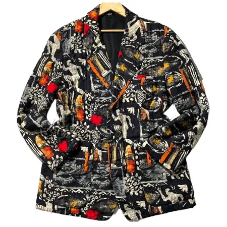 ISSEY MIYAKE MEN(イッセイミヤケメン) ヴィンテージ 93AW 総柄 テーラードジャケット