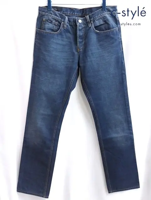GUCCI グッチ スキニーデニムパンツ 46 インディゴ 246604 XZ460 綿100％