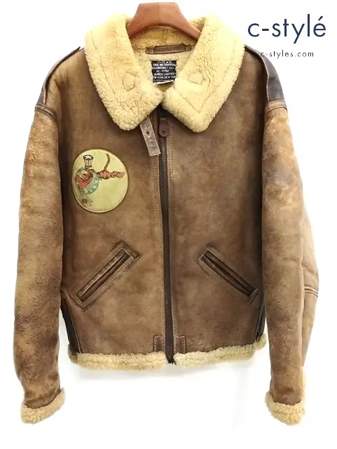 AVIREX アヴィレックス フライトジャケット M ブラウン TYPE B-11 FRIGHT JACKET