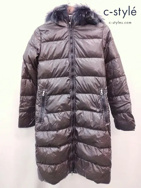 DUVETICA デュベティカ ダウンコート 40 ブラウン ALIA レディース