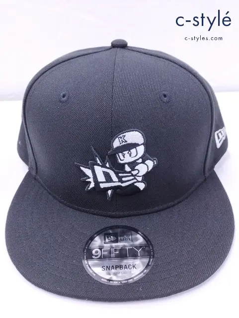 NEW ERA ニューエラ 9FIFTY キャップ F ブラック スナップバック PAWAPURO BATTING 14392114 帽子