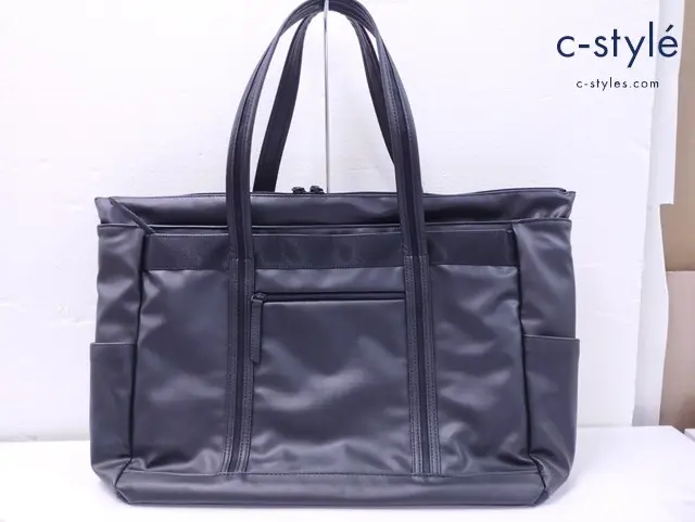 ace GENE LABEL エースジーンレーベル トートバッグ ブラック バーテクト ビジネスバッグ