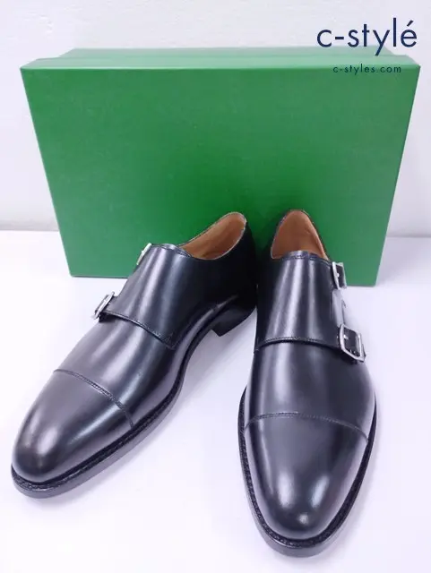 ingenuity × green label relaxing ダブルモンク 6・1/2 ブラック 3131-499-0246-0945 シューズ