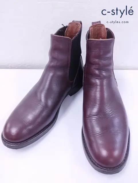 RED WING レッドウィング サイドゴアブーツ 7・1/2 ワインレッド系 Mil-1 Congress Boots 9077