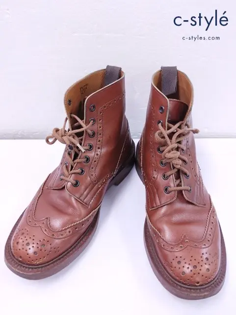 Tricker’s トリッカーズ カントリーブーツ キャメル系