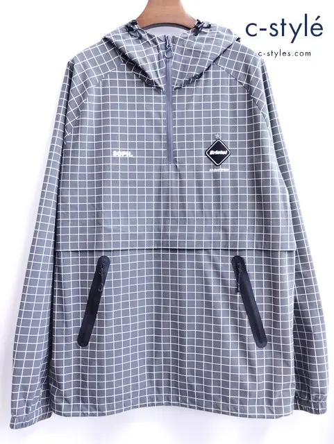 F.C.Real Bristol エフシーリアルブリストル アノラックパーカー XL グレー FCRB-210012