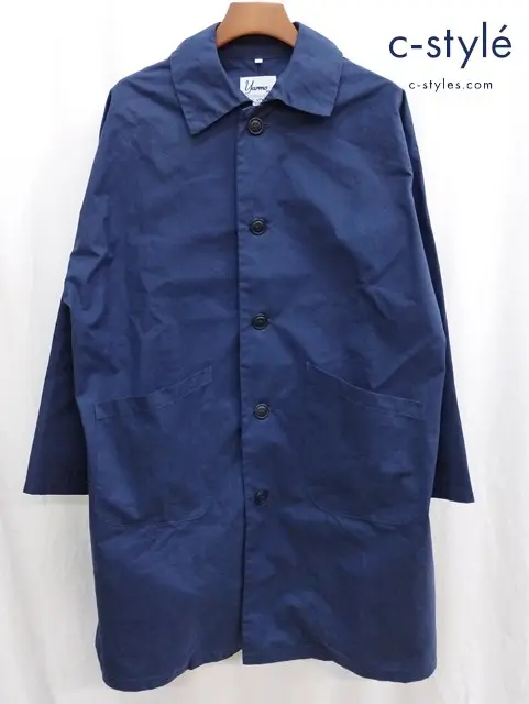 Yarmo×SOPHNET ヤーモ×ソフネット ブリスベンモス ダスターコート 42 ネイビー SOPH-200052