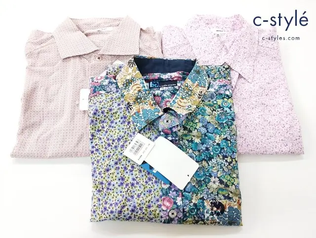 mila schon ミラ ショーン 総柄長袖シャツ 46 計3点