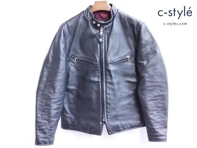 Schott ショット レザージャケット 40 ブラック USA製 SCHOTT BROS 7009 641XX 60s