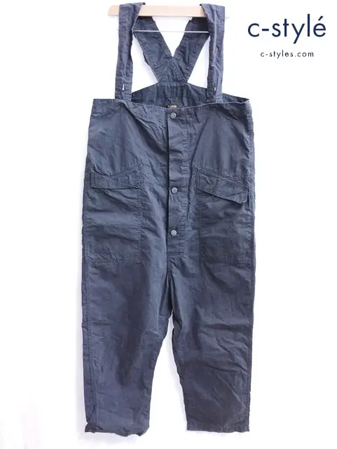 KAPITAL キャピタル オーバーオール S ブラック K18040P127