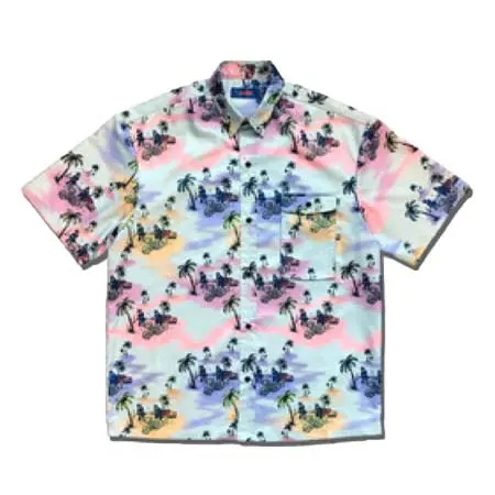 ADANS(アダンス) CAPITALISM ALOHA SHIRT / BLUE