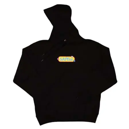 A Elegantes SAPEur(アエレガンスサプール) 70s POP HEAD HOODIE ブラック