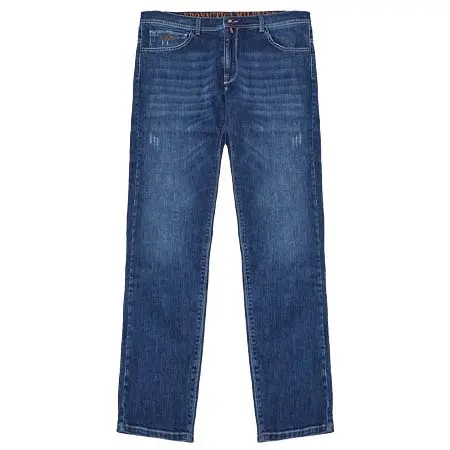 AERONAUTICA MILITARE(アエロナウティカミリターレ) Medium blue wash jeans