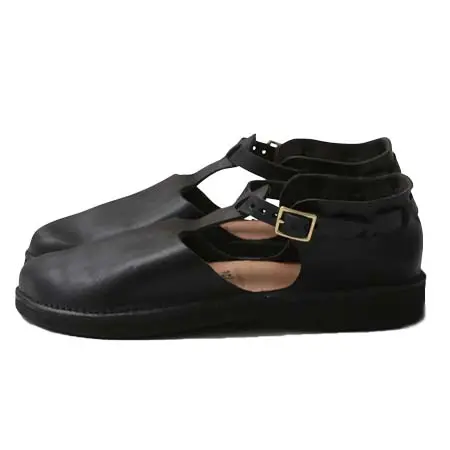 AURORASHOES(オーロラシューズ) T-Strap_Black