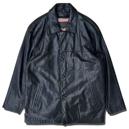 Bachrach(バックラック) Design detail Vintage Leather car coat