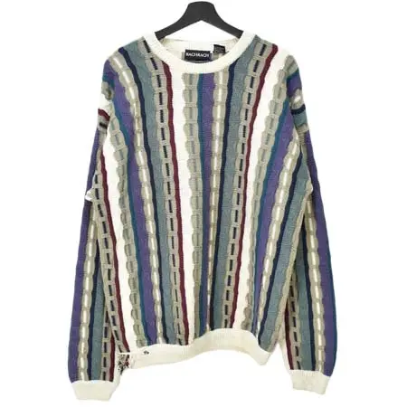 Bachrach(バックラック) 90’s BACHRACH バハラハ 立体編み 3Dニット セーター