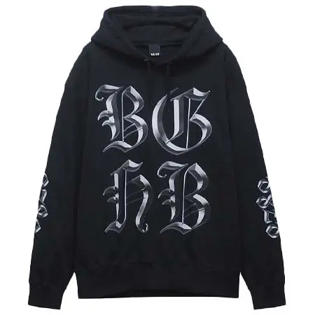 BAGARCH(バガーチ) OXIDIZED LOGO PARKA [BLK]