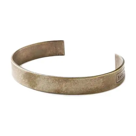 BARK TANNAGE(バークタンネイジー) 10mmプレーンブラスバングル