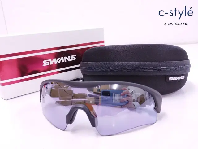 SWANS スワンズ サングラス ブラック FACEONE FO-3114